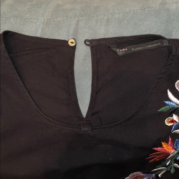 Zara Embroidered Floral Dress - Picture 5 of 6